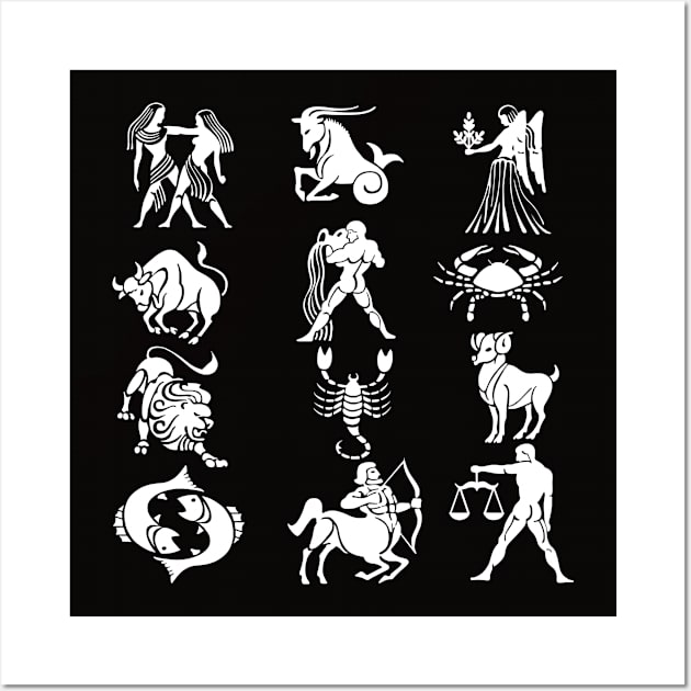 Zodiac Sign Wall Art by zackmuse1